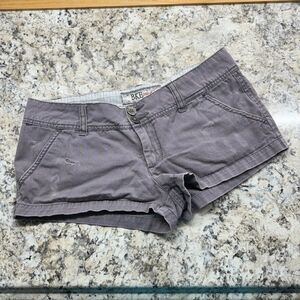 Women's BKE Casuals Shorts - Thurston - Size 28 - Gray Shorty Shorts